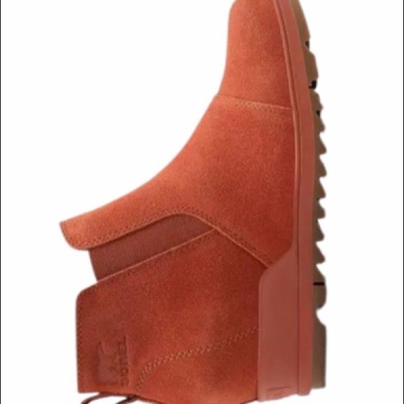 Sorel women’s ankle boots orange new size 10 new - Picture 3 of 3